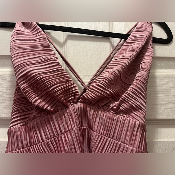 Lucy in the Sky Marcia Pleated Mini Dress in Pink NWOT - Picture 5 of 15